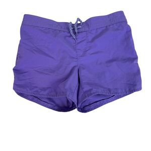 Lands End Girls Purple Swim Shorts size 8 Plus